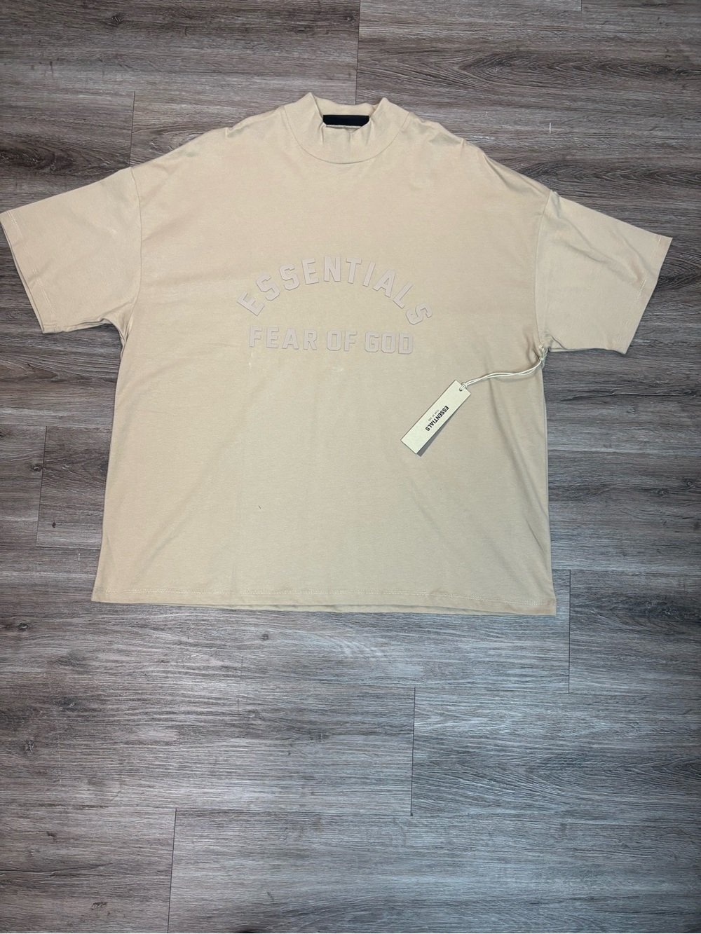 SS23 fear of god essentials Dusty Beige tee